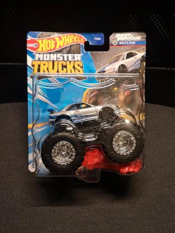 Hot Wheels Nissan Skyline Fast and Furious Monster Trucks  beschikbaar voor biedingen