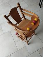 Vintage houten poppen stoel, Kinderen en Baby's, Speelgoed | Poppen, Overige typen, Gebruikt, Ophalen