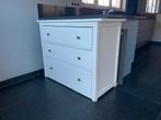 Witte kast met 3 schuiven – Gratis af te halen, Huis en Inrichting, Ophalen, Gebruikt