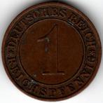 Duitsland : 1 Reichspfennig 1930 A Berlijn KM#37  Ref 14911, Duitsland, Ophalen of Verzenden, Losse munt
