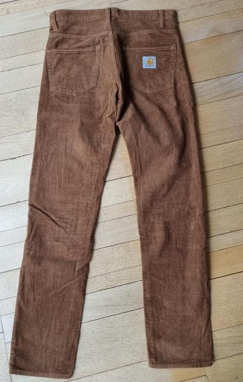 Pantalon CARHARTT Velours taille 30/32, Kleding | Heren, Broeken en Pantalons, Zo goed als nieuw, Maat 46 (S) of kleiner, Beige
