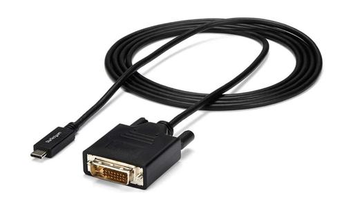 StarTech USB-C vers DVI-D 2m 1080p 1920x1200 M/M, Audio, Tv en Foto, Audiokabels en Televisiekabels, Zo goed als nieuw, Tv-kabel