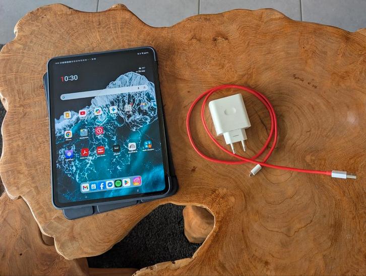 OnePlus Pad plus snellader van oneplus, Computers en Software, Windows Tablets, Zo goed als nieuw, Wi-Fi, 11 inch, 128 GB, Ophalen of Verzenden