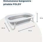 Baignoire pliable pour bébé - LIVRAISON RAPIDE ET GRATUITE, Enfants & Bébés, Bains & Soins, Neuf, Autres marques, -, -