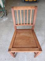 Tafel en stoelen voor binnen of als tuinset, Huis en Inrichting, Teakhout, Ophalen