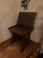 Antiek bureau - schoolbank - klapbureau, Antiek en Kunst, Ophalen