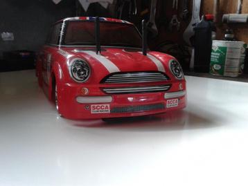 rc nitro mini cooper HPI..collector  beschikbaar voor biedingen