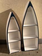 Lot de 2 étagères bateau en bois, Maison & Meubles, Enlèvement, Utilisé