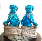 Foo dogs Chinois lions temple H 25 antique😍💑😎🎁💎👌, Enlèvement ou Envoi