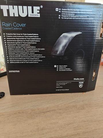 Regenhoes fietskar Thule coaster/cadence, Ophalen of Verzenden