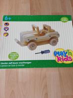 Play 'n kids: Houten zelfbouw vrachtwagen, Kinderen en Baby's, Ophalen, Zo goed als nieuw