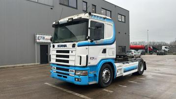 Scania 114 - 340 (BELGIAN TRUCK / MANUAL GEARBOX) EL23289 beschikbaar voor biedingen
