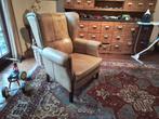 Lederen zetel 2 st, Huis en Inrichting, Fauteuils, Ophalen, Zo goed als nieuw