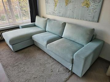 Ikea VIMLE 3-zitsslaapbank met chaise longue saxemara beschikbaar voor biedingen