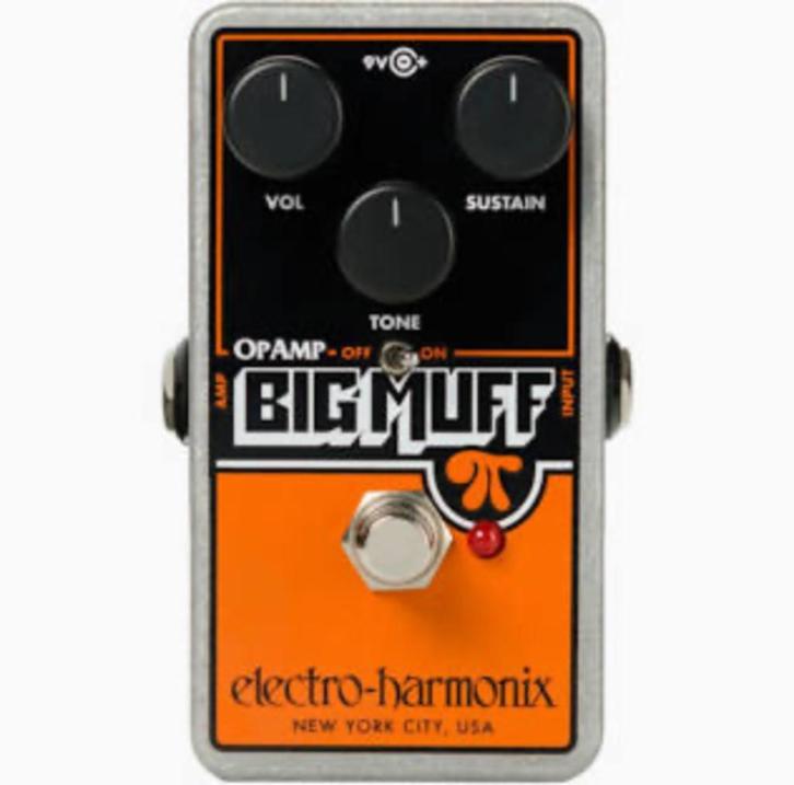 ElectroHarmonix Op-Amp Big Muff Pi Fuzz(avec boite/met doos), Muziek en Instrumenten, Effecten, Nieuw, Distortion, Overdrive of Fuzz
