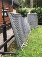 hondenpanelen, Tuin en Terras, Tuinhekken en Hekwerk, Ophalen, Gebruikt, IJzer, Spijlenhekwerk