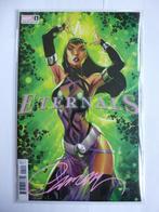 MARVEL COMICS"ETERNALS 1"RTD COVER JSC SIGNED+COA UIT 2021, Eén comic, Nieuw, Ophalen of Verzenden, Amerika