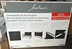 Banc de jardin gris en aluminium, Tuin en Terras, Tuinbanken, Ophalen, Nieuw, Aluminium