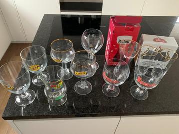 Apart te koop 13 bierglazen beschikbaar voor biedingen