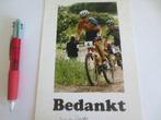 wielerkaart 1997 team batavus bas van dooren signe, Verzamelen, Zo goed als nieuw, Verzenden