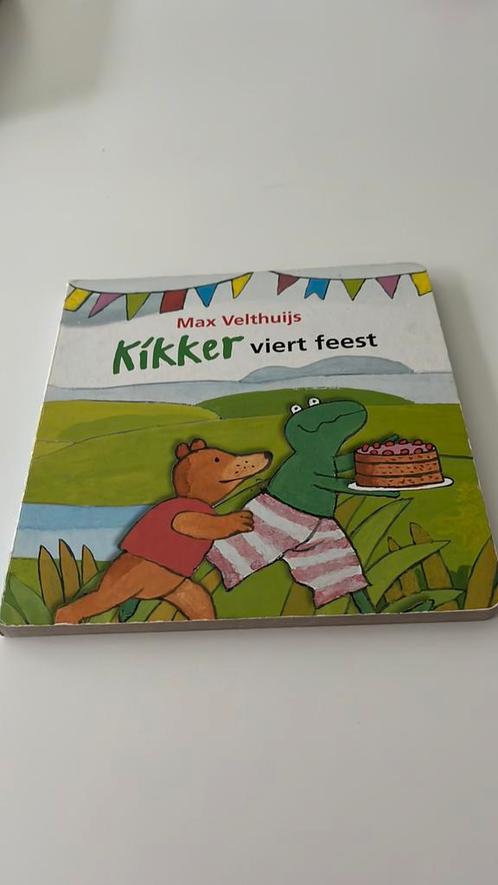 Max Velthuijs - Kikker viert feest, Boeken, Kinderboeken | Baby's en Peuters, Zo goed als nieuw, Ophalen of Verzenden