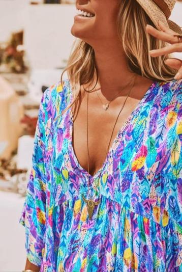 Super mooie bloes wijd model in prachtige kleuren one size  beschikbaar voor biedingen