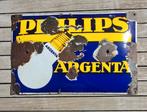 Emaille bord Philips, Ophalen of Verzenden, Gebruikt