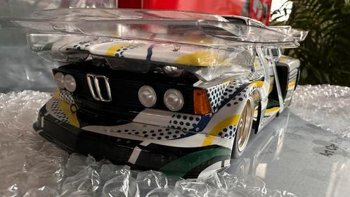 1:18 MiniChamps Art Car 1977 BMW 320i G5 Roy Lichtenstein ME, Hobby en Vrije tijd, Modelauto's | 1:18, Nieuw, Auto, MiniChamps