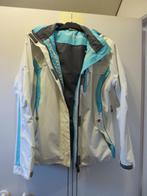 Tecwear wit/blauwe dames sportjas maat S in nieuwstaat, Kleding | Dames, Sportkleding, Tecwear, Wit, Ophalen of Verzenden, Zo goed als nieuw