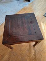 Chinese tafeltjes set van 2, Huis en Inrichting, Ophalen, Vierkant, Zo goed als nieuw, Hout