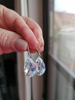 NIEUWE 925 zilver oorbellen met swarovski kristal, Handtassen en Accessoires, Oorbellen, Ophalen of Verzenden, Nieuw, Zilver, Zilver