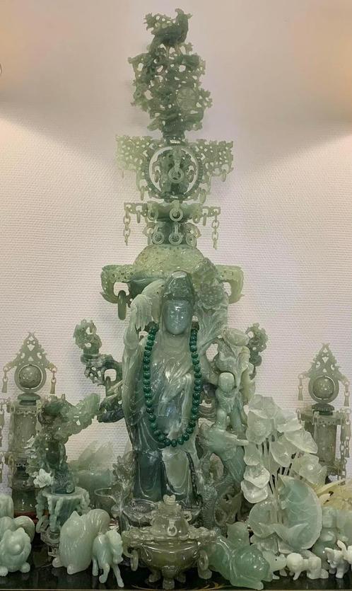 JADE  STATUES, Antiek en Kunst, Antiek | Overige Antiek