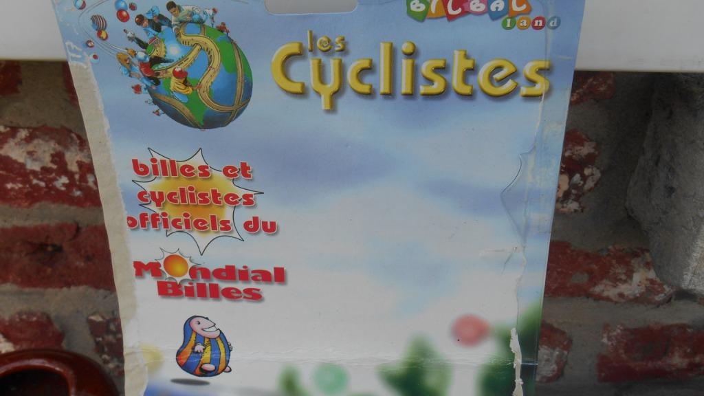 Tour de France jeu mondial bille avec 4 cyclistes, Ophalen of Verzenden, Zo goed als nieuw