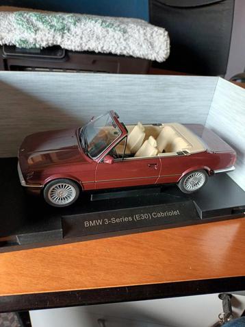 Bmw e 30 cabrio, schaal 1.18, in nieuwstaat in ovp. beschikbaar voor biedingen