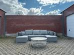 PRACHTIGE LICHT GRIJZE U-BANK |  FREE DELIVERY | ‼️, Ophalen of Verzenden, Zo goed als nieuw, Stof