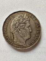5 Francs 1847 zilver Louis Philippe I type Domard, Enlèvement ou Envoi, Argent