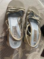Vintage damessandaal, Kleding | Dames, Schoenen, Ophalen, Beige, Overige typen, Zo goed als nieuw