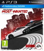 Need For Speed Most Wanted, Consoles de jeu & Jeux vidéo, Jeux | Sony PlayStation 3, Enlèvement ou Envoi, 1 joueur, À partir de 7 ans