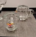 2 bierglazen voetbal, Verzamelen, Ophalen of Verzenden, Nieuw, Bierglas