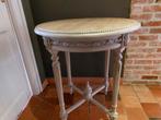 Gueridon de style Louis 16 en bois patine couleur bouleau, Antiek en Kunst, Ophalen