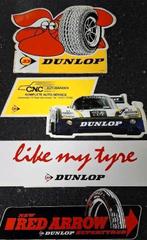 Lot d'autocollants : pneus de voiture Dunlop Mascotte, Enlèvement ou Envoi, Comme neuf, Voiture ou Moto