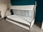 Tipi bed - totem bed - voor matras 90 x 200 cm, Kinderen en Baby's, Kinderkamer | Bedden, Zo goed als nieuw, 85 tot 100 cm, Ophalen