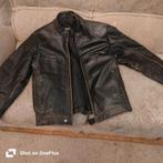 Zwarte lederen jas, Ophalen, Andere, Zwart, Maat 56/58 (XL)