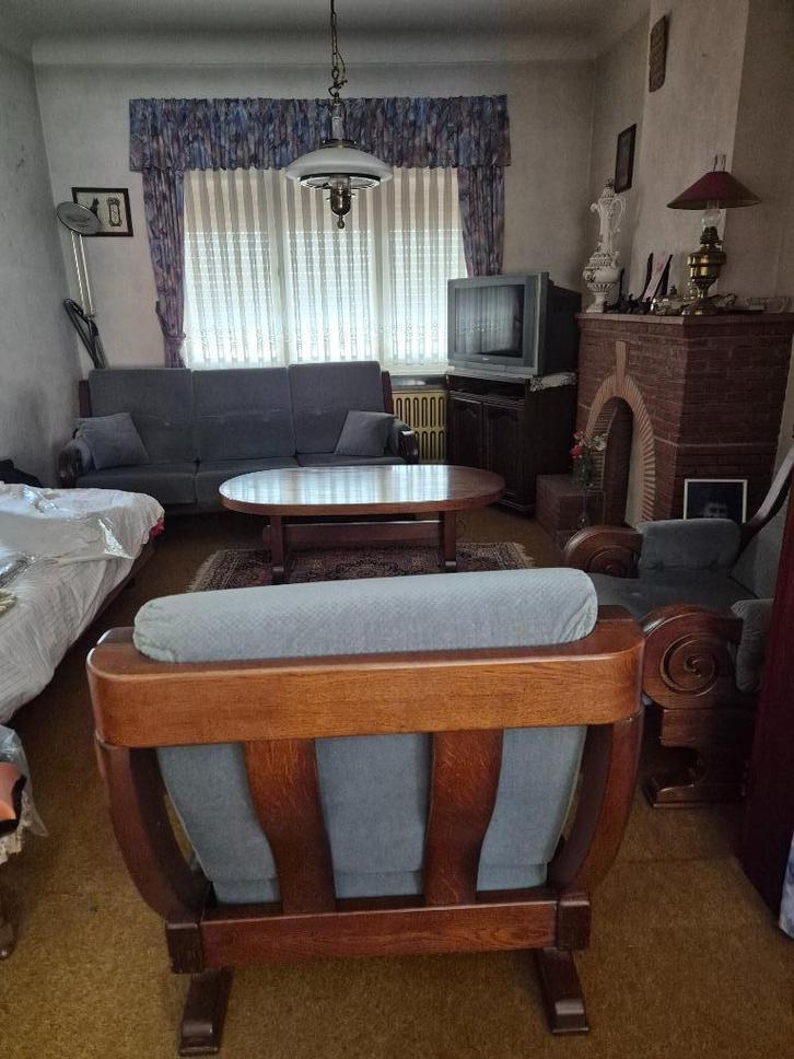Vintage salon, jaren 1960, Antiek en Kunst, Antiek | Meubels | Stoelen en Sofa's, Ophalen