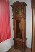 eikenhouten staande klok, Ophalen, Zo goed als nieuw