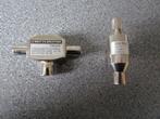 2-weg TV splitter (2 stuks) 0-850 of 0-1000 MHz - OPRUIM, Audio, Tv en Foto, Audiokabels en Televisiekabels, Ophalen of Verzenden