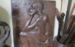 Sculpture sur bois africaine Mang- Dilu, Antiquités & Art, Art | Sculptures & Bois, Enlèvement ou Envoi