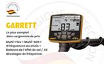Détecteur de métaux Garrett Apex + MS-3 (casque sans fil), 30 cm ou moins, Sensibilité réglable, Garrett, Enlèvement ou Envoi