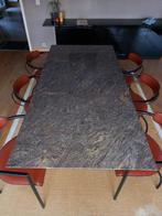 MOET WEG prachtige granieten eettafel, 50 tot 100 cm, Nieuw, Overige materialen, 150 tot 200 cm