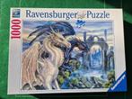 Puzzel Ravensburger draken, Ophalen, 500 t/m 1500 stukjes, Zo goed als nieuw, Legpuzzel